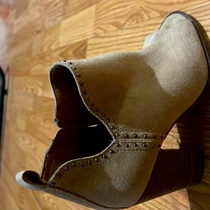 Lucky peep toe booties